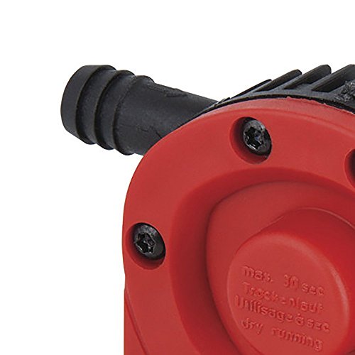 Wolfcraft Pompe de Forage 6 mm - Débit Max 1300 L/h - Pompe Électrique de Haute Performance