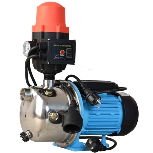 Pompe hydrophore JS 1100 INOX BRIO CSK 21 pour agriculture puissante et efficace avec commande automatique